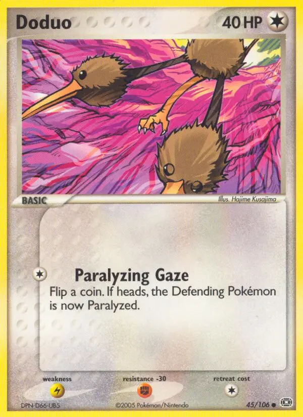 Doduo, Emerald 45