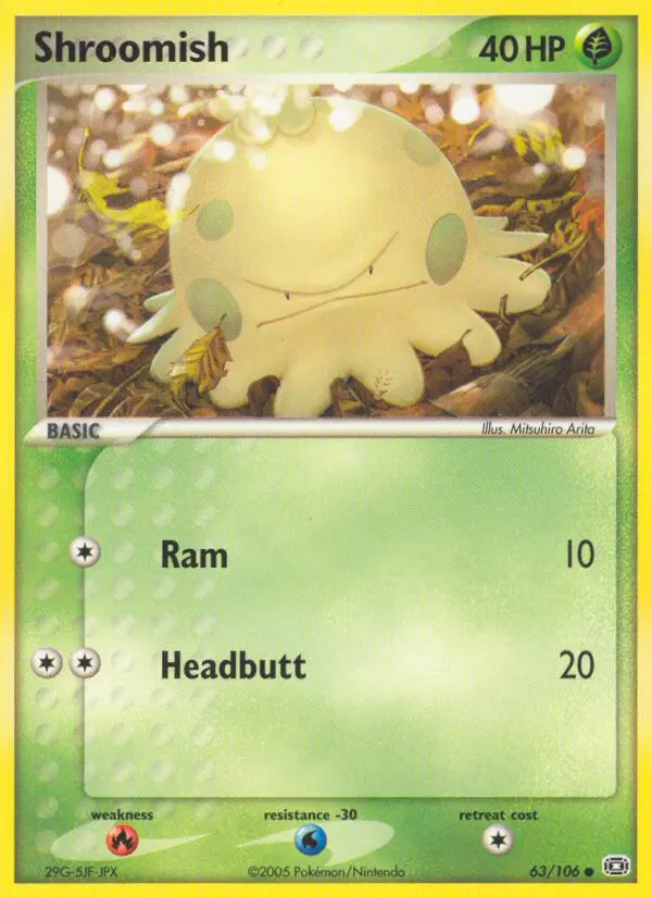 Shroomish, Emerald 63