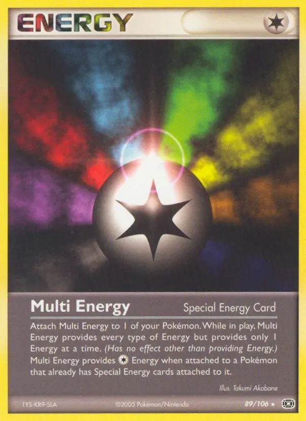 Multi Energy, Emerald 89