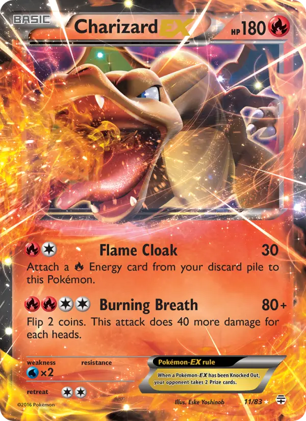 Charizard EX, Generations 11