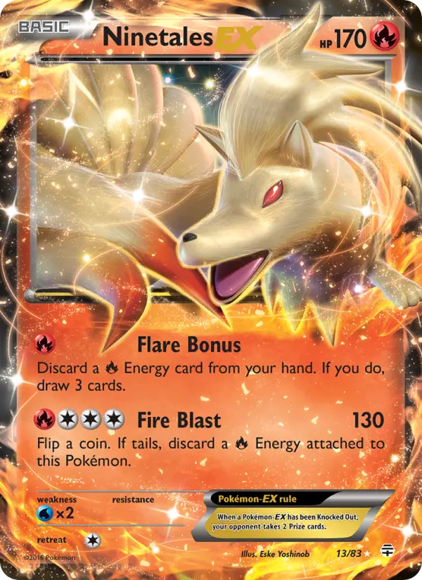 Ninetales EX, Generations 13