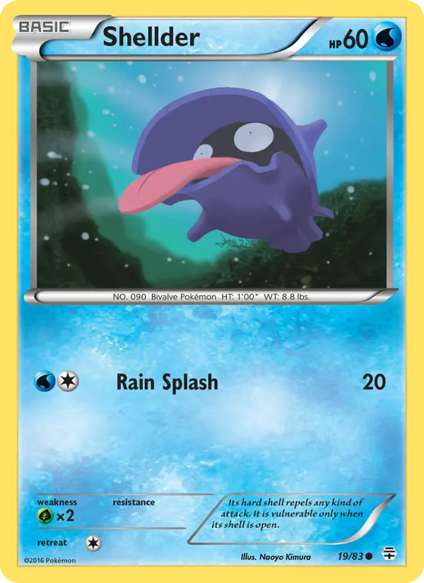 Shellder, Generations 19
