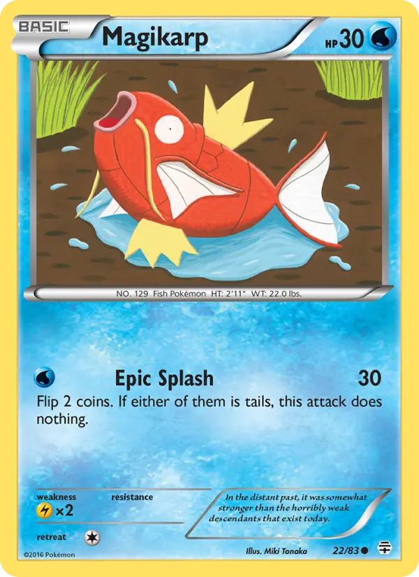 Magikarp, Generations 22