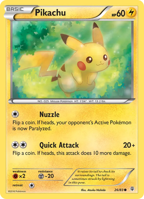 Pikachu, Generations 26