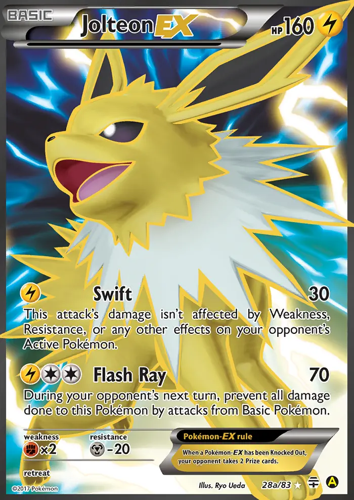 Jolteon-EX, Generations 28a