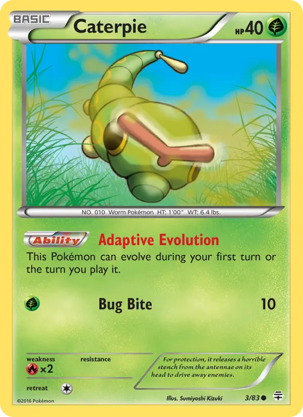 Caterpie, Generations 3