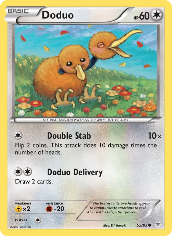 Doduo, Generations 55