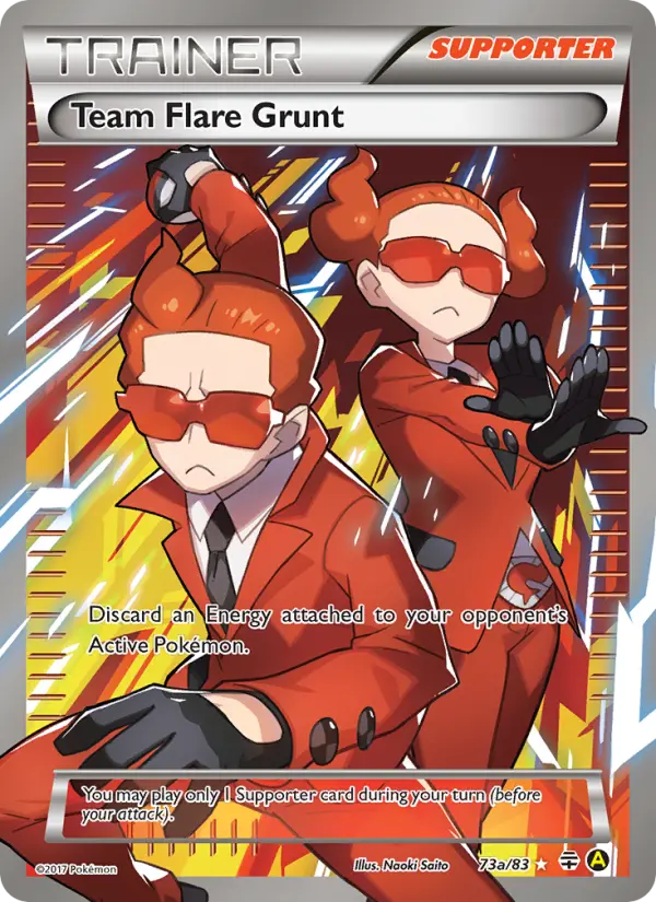 Team Flare Grunt, Generations 73