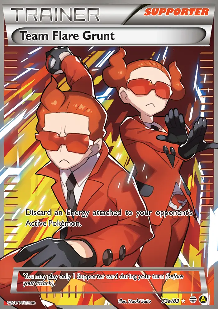 Team Flare Grunt, Generations 73a