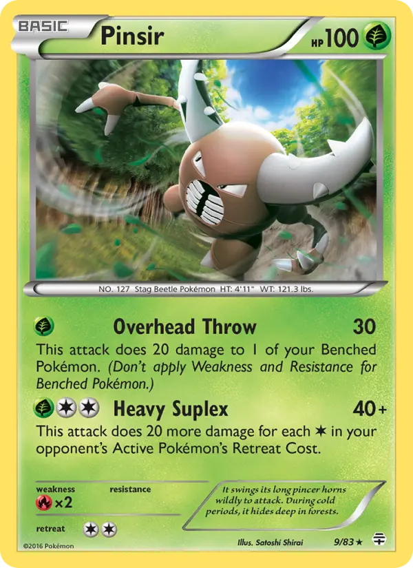 Pinsir, Generations 9