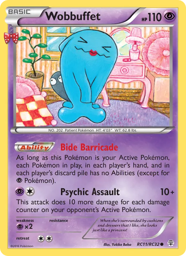 Wobbuffet, Generations RC11