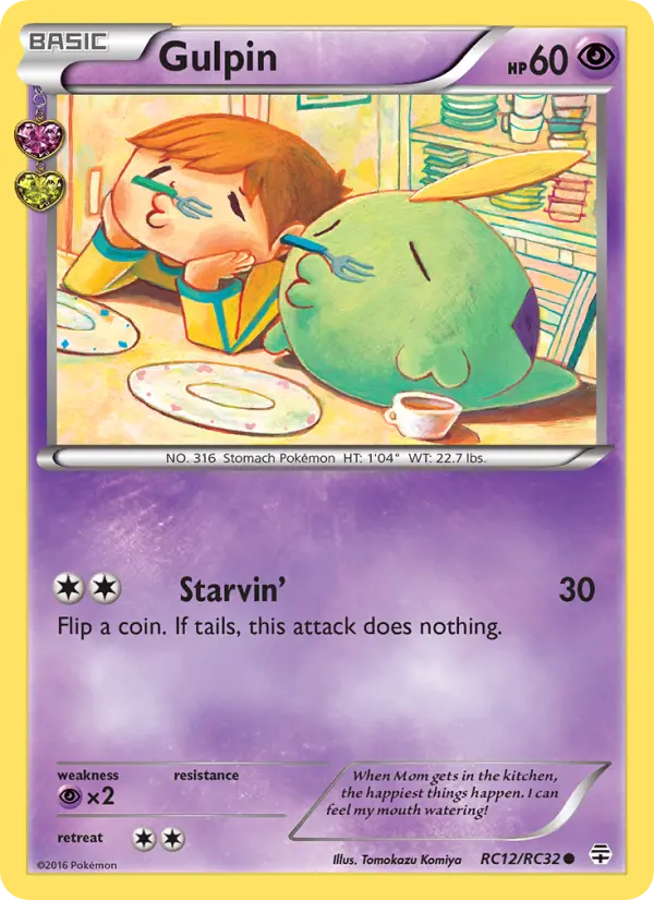 Gulpin, Generations RC12