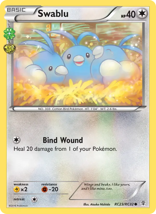 Swablu, Generations RC23