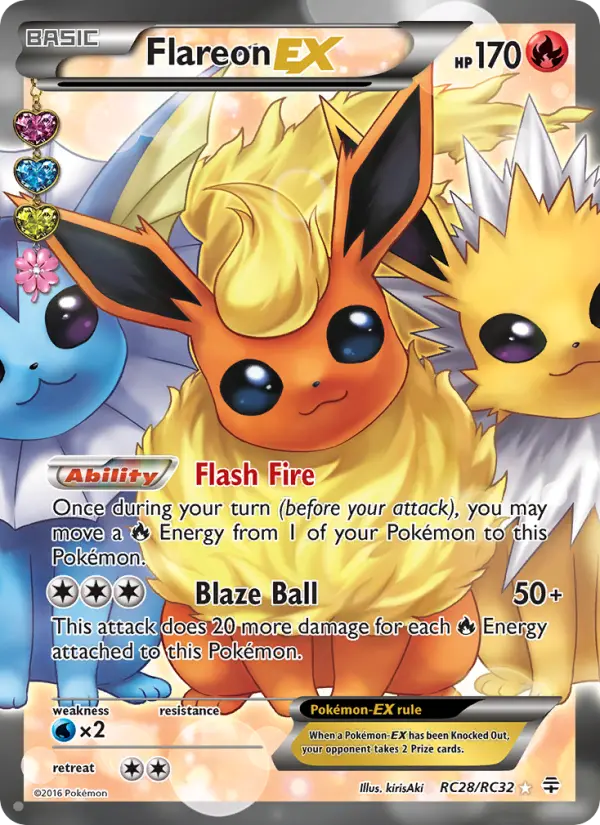 Flareon EX, Generations RC28