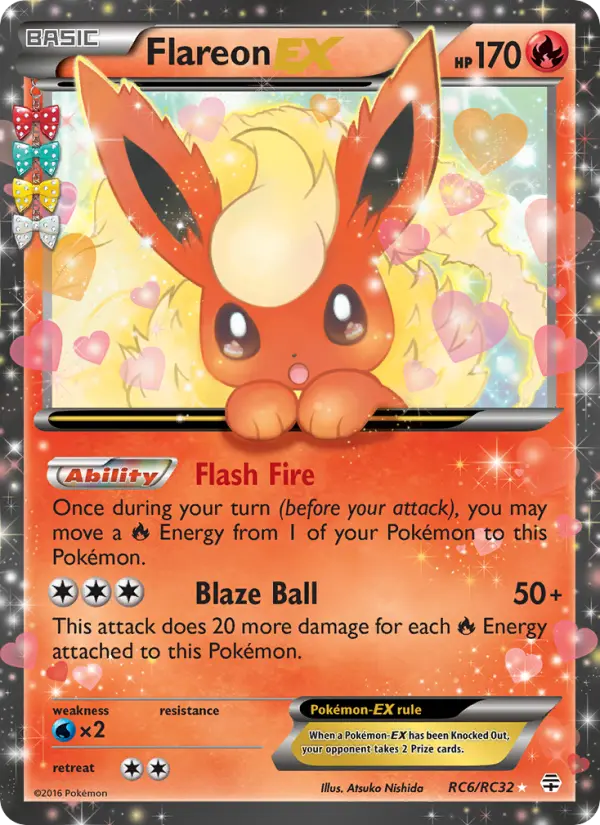 Flareon EX, Generations RC6
