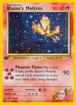 Blaine's Moltres, Gym Heroes 1