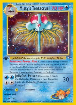 Misty's Tentacruel, Gym Heroes 10