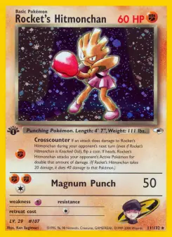 Rocket's Hitmonchan, Gym Heroes 11