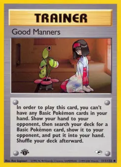 Good Manners, Gym Heroes 111