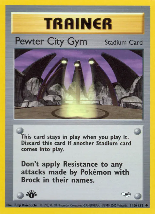 Pewter City Gym, Gym Heroes 115