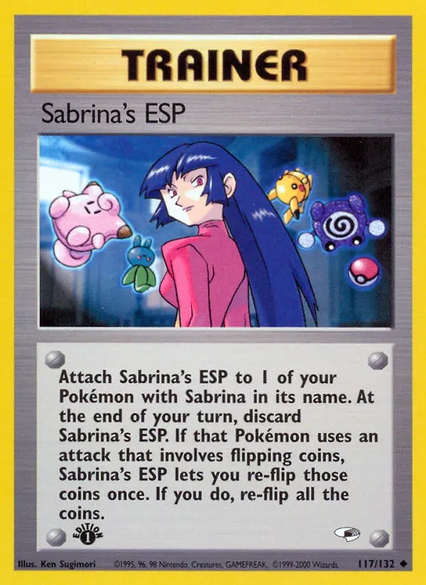 Sabrina's ESP, Gym Heroes 117
