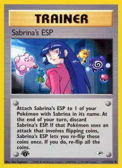 Sabrina's ESP, Gym Heroes 117