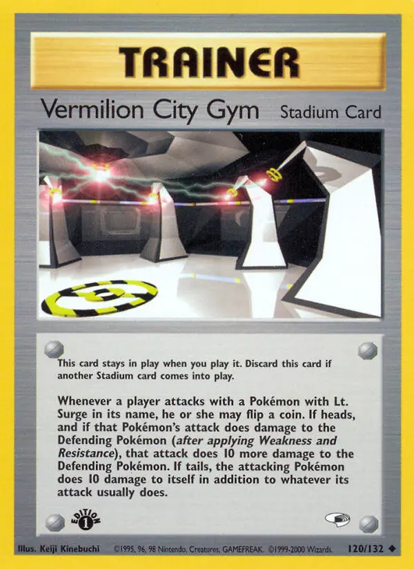 Vermilion City Gym, Gym Heroes 120
