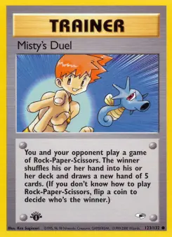 Misty's Duel, Gym Heroes 123