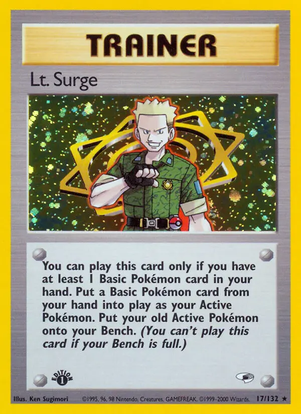 Lt. Surge, Gym Heroes 17