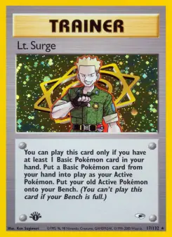 Lt. Surge, Gym Heroes 17