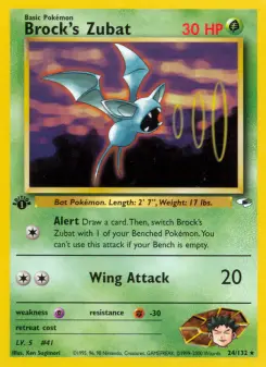 Brock's Zubat, Gym Heroes 24