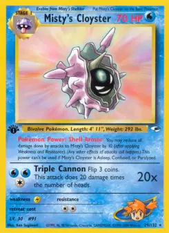 Misty's Cloyster, Gym Heroes 29