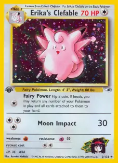 Erika's Clefable, Gym Heroes 3