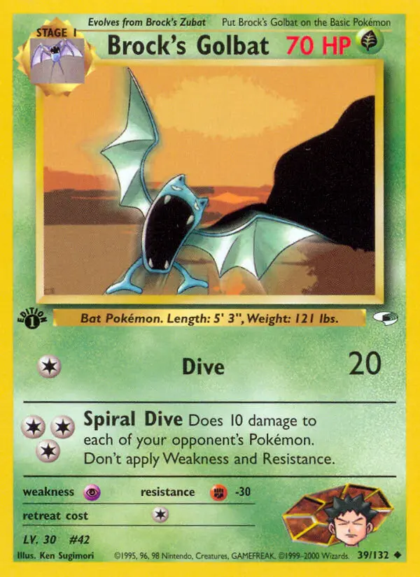 Brock's Golbat, Gym Heroes 39