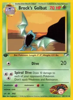 Brock's Golbat, Gym Heroes 39