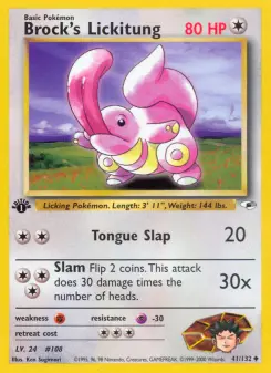 Brock's Lickitung, Gym Heroes 41
