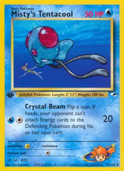 Misty's Tentacool, Gym Heroes 57