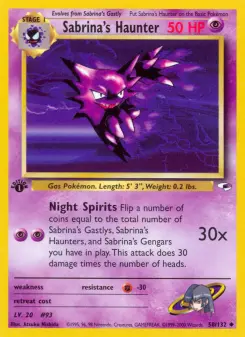 Sabrina's Haunter, Gym Heroes 58