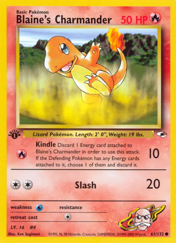 Blaine's Charmander, Gym Heroes 61