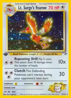 Lt. Surge's Fearow, Gym Heroes 7