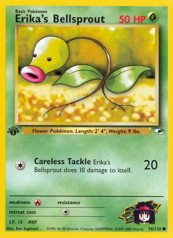 Erika's Bellsprout, Gym Heroes 76
