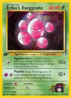 Erika's Exeggcute, Gym Heroes 77
