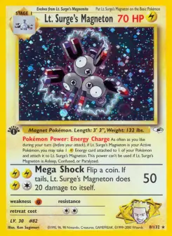 Lt. Surge's Magneton, Gym Heroes 8