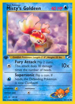 Misty's Goldeen, Gym Heroes 85