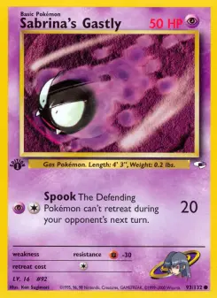 Sabrina's Gastly, Gym Heroes 93