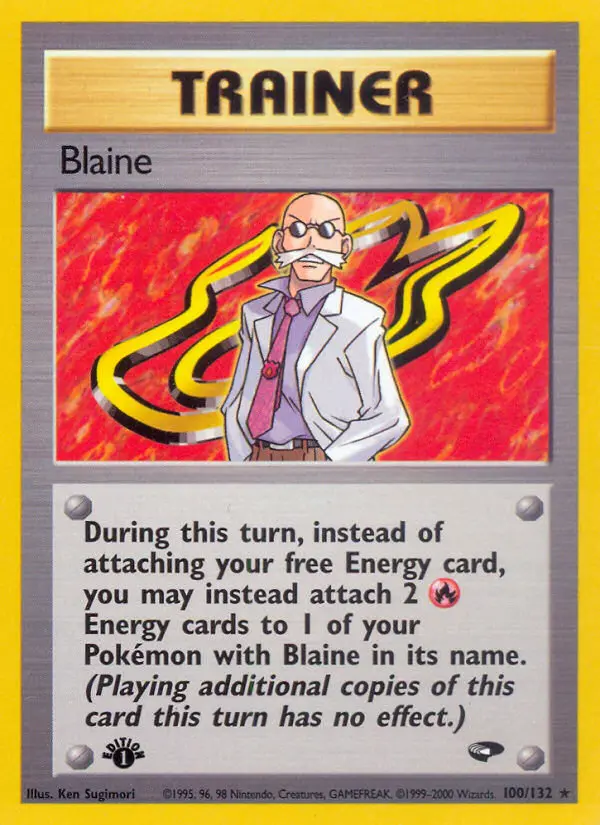 Blaine, Gym Challenge 100