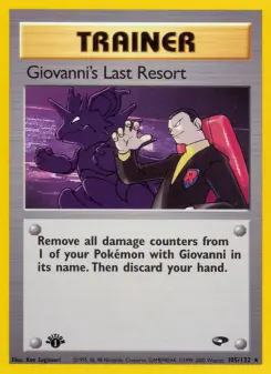 Giovanni's Last Resort, Gym Challenge 105