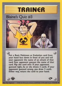 Blaine's Quiz #3, Gym Challenge 112