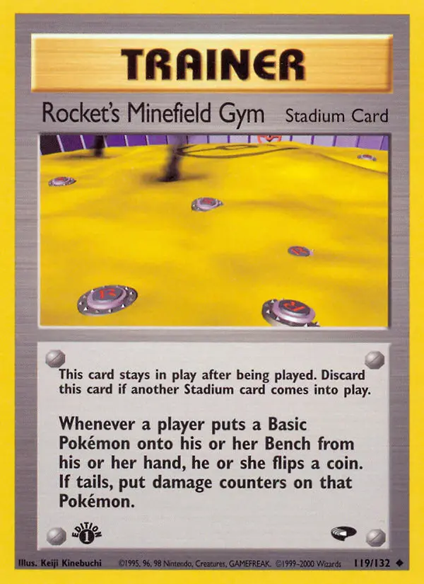 Rocket's Minefield Gym, Gym Challenge 119