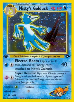 Misty's Golduck, Gym Challenge 12
